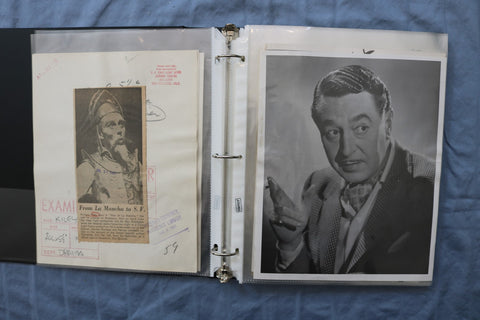 1960'S THEATRE ORIGINAL NEWS PHOTOS ALBUM - 39 PHOTOS - #109