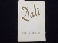 1964 DALI ART-IN-JEWELS SOFTCOVER BOOK - K 185