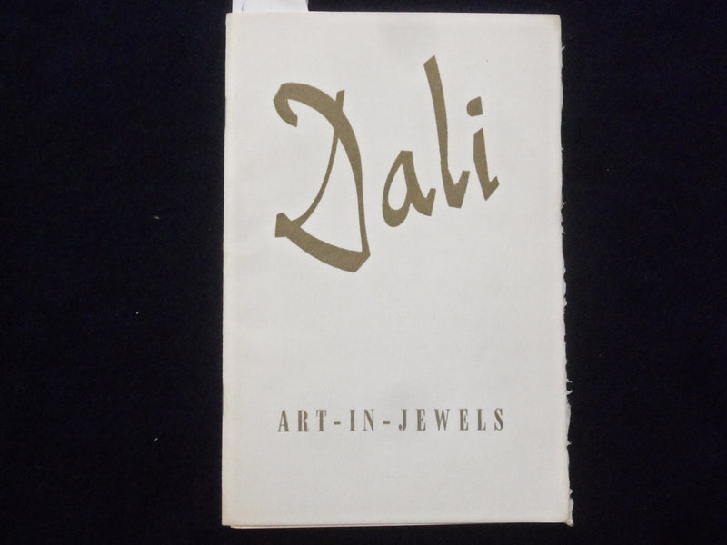 1964 DALI ART-IN-JEWELS SOFTCOVER BOOK - K 185