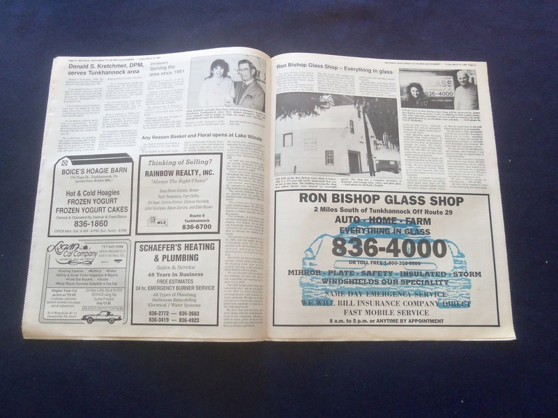 1990 MAR 16 NEW AGE-EXAMINER SUPPL. -TUNKHANNOCK,PA-DECADE OF PROGRESS-NP 6187