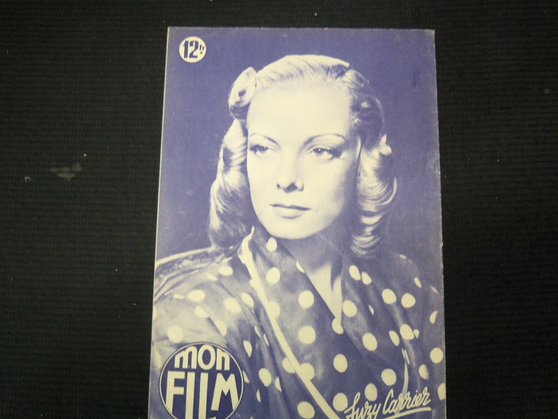 1949 OCTOBER 19 MON FILM FRENCH MAGAZINE - LIZABETH SCOTT & LANCASTER - E 26164