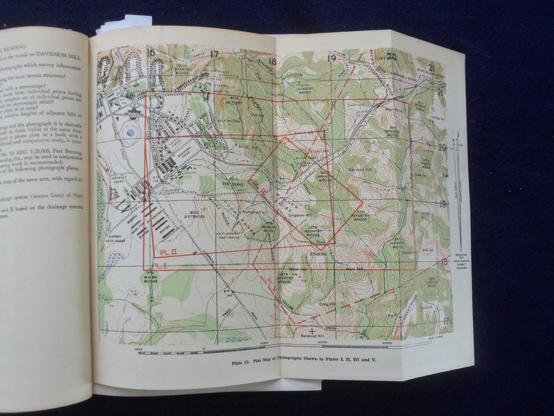 1940 THE R.O.T.C. INFANTRY MANUAL HARDCOVER BOOK - VOLUME III - KD 8622