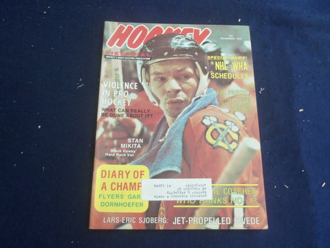 1975 DECEMBER HOCKEY PICTORIAL MAGAZINE - STAN MIKITA COVER - ST 267C