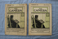 1909-1916 THE CAMERA MAGAZINE - LOT OF 18 - O 3836