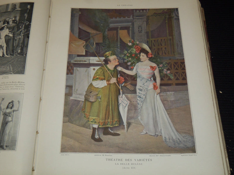 1900 JANUARY-JUNE LE THEATRE MAGAZINE BOUND VOLUME - 12 ISSUES - KD 2657B