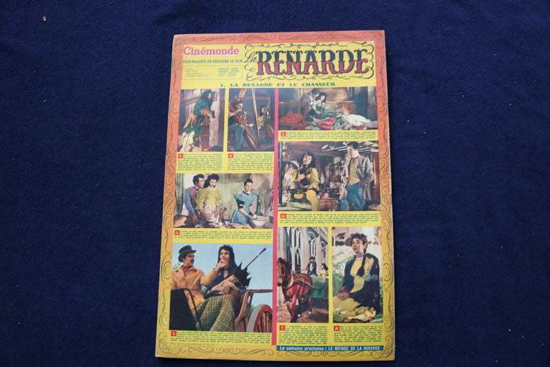 1950 NOV 13 CINEMONDE MAGAZINE - EDWIGE FEUILLERE-VIOLETTE VERDY COVER - E 23979