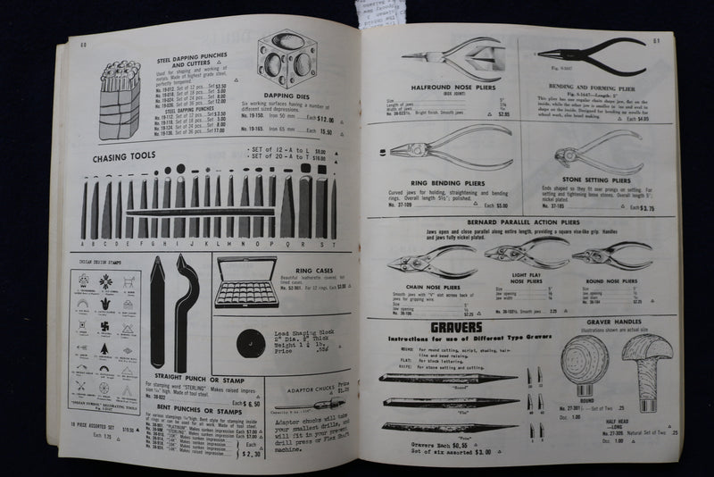 1957 J.J. JEWLCRAFT CATALOG - LAPIDARY EQUIPMENT & SUPPLIES - K 1463