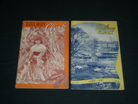 1945-1947 RAILWAY CLERK MAGAZINE LOT OF 4 - RAILROAD - TRAINS - O 291