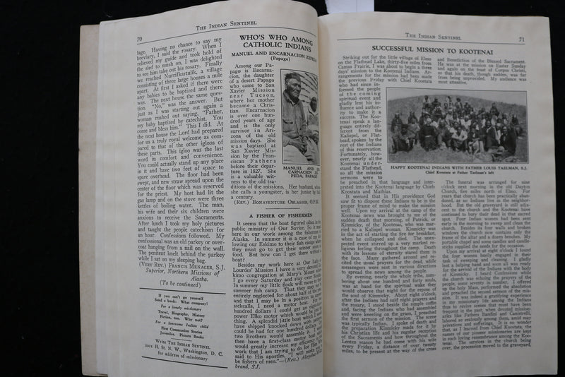 1932 SPRING THE INDIAN SENTINEL QUARTERLY MAGAZINE - K 2373