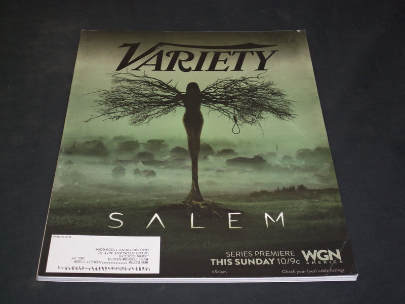 2014 APRIL 15 VARIETY MAGAZINE - SALEM - SP 3374