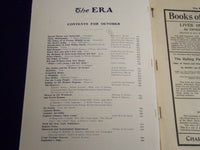 1901 OCTOBER THE ERA MAGAZINE - PRINCE CHARKO BY MAXIM GORKY - SP 2520