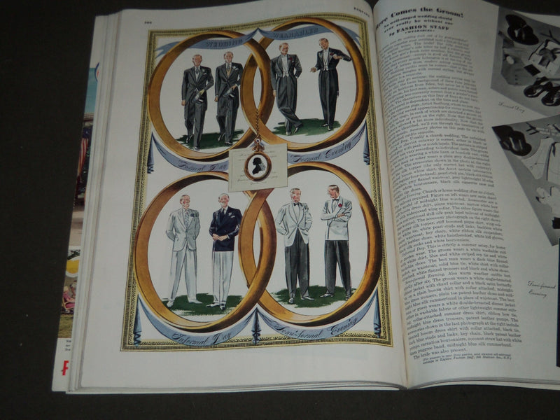1940 JUNE ESQUIRE MAGAZINE - NICE ILLUSTRATIONS, COVER AND ADS - ST 5033