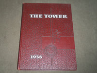 1956 THE TOWER STOUTE STATE COLLEGE YEARBOOK - MENOMONIE WISCONSIN - YB 1581