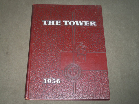 1956 THE TOWER STOUTE STATE COLLEGE YEARBOOK - MENOMONIE WISCONSIN - YB 1581
