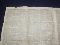 1849 JULY 28 MASSACHUSETTS PLOUGHMAN NEWSPAPER - CALEDONIA ARRIVAL - NP 5171
