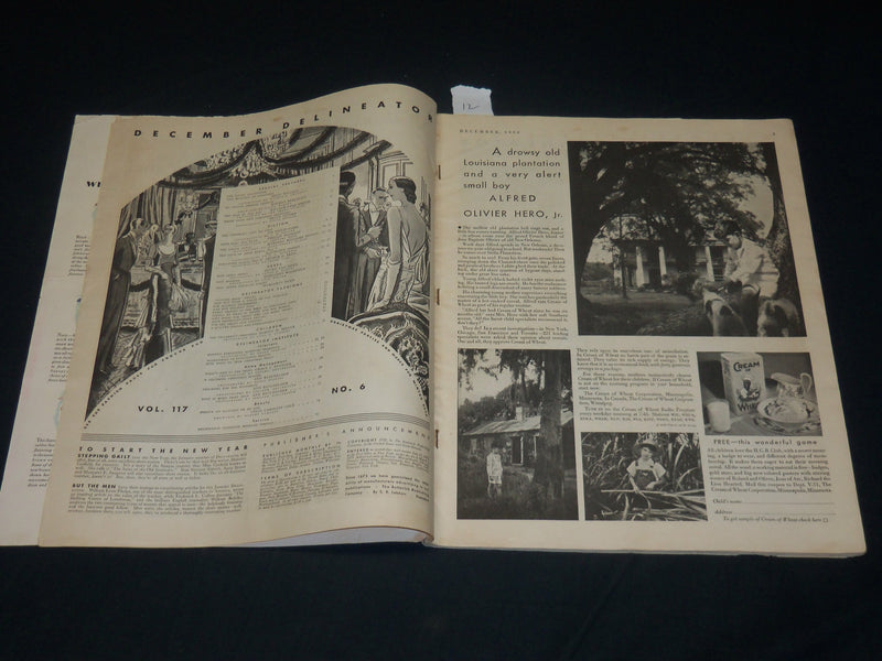 1930 DECEMBER THE DELINEATOR MAGAZINE - CHARLIE CHAPLIN - NICE FASHION - ST 530L