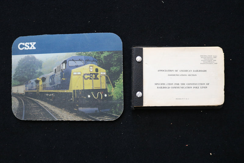 1930'S-1970'S RAILROAD EPHEMERA - LOT OF 25 PIECES - O 3675