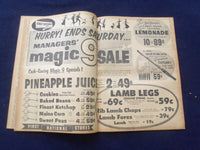 1958 JUNE 13 BOSTON RECORD AMERICAN NEWSPAPER-ADAMS ADMITS HELP GOLDFINE-NP 6272