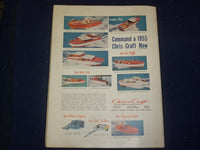 1955 FEBRUARY MOTOR BOATING MAGAZINE - THE YACHTSMEN'S MAGAZINE - B 6617