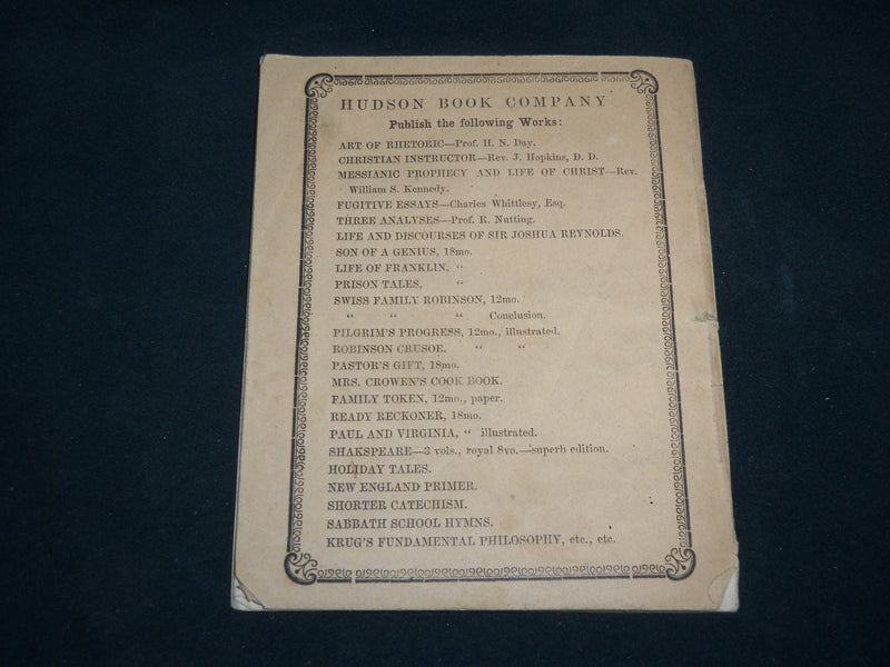 1855 THE BLIND MAN'S FRIEND AND OTHER TALES BOOK - HOLIDAY TALES - J 6759