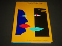 1986 GRAPHIC DESIGN USA NO. 7 HARDCOVER BOOK - GREAT PRINTS - I 580