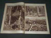 1918 AUGUST 29 MID-WEEK PICTORIAL MAGAZINE SECTION - ARRAS CATHEDRAL - NP 2845