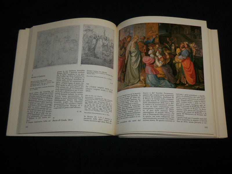 1981 I NAZARENI A ROMA SOFTCOVER BOOK - ITALIAN TEXT - NICE PRINTS - KD 6916