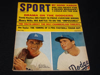 1965 OCTOBER SPORT MAGAZINE - WILLS & KOUFAX COVER - E 259