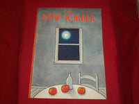 1972 MARCH 11 NEW YORKER MAGAZINE FRONT COVER ONLY - GREAT ART FOR FRAMING