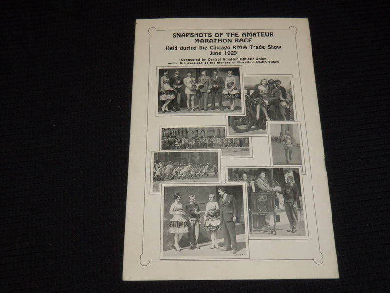 1929 AUGUST THE MARATHON MESSENGER MAGAZINE - NEWARK NEW JERSEY - J 9872