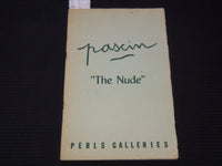 1959 JULES PASCIN THE NUDE PERLS GALLERIES CATALOGUE - J 8104