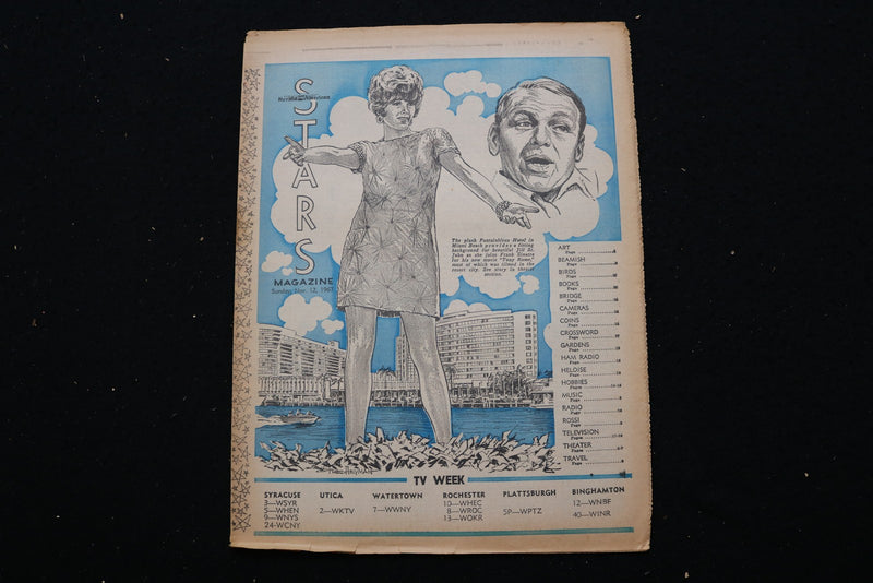 1967 NOVEMBER 12 STARS MAGAZINE - JILL ST. JOHN & FRANK SINATRA COVER - E 25683