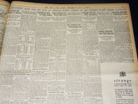 1920 MAY 5 NEW YORK TIMES NEWSPAPER - WOOD LEADS JOHNSON IN INDIANA - NT 8668
