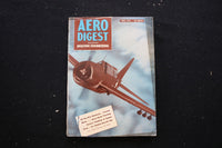 1943 JUNE AERO DIGEST MAGAZINE - BREWSTER 