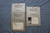 1959-1961 CONNECTICUT MEDICINE MAGAZINE - LOT OF 21 - O 3906