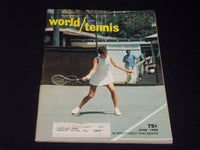 1969 JUNE WORLD TENNIS MAGAZINE - KATHY HARTER FRONT COVER - E 3588