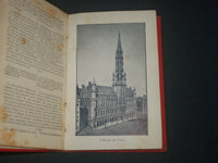 1898 GUIDE DE BRUXELLES SOUVENIR BOOK - NICE PHOTOS - MAP - KD 5449