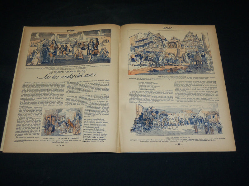1916 JULY 13 EN ROUTE! REVUE HEBDOMADAIRE ILLUSTREE FRENCH MAGAZINE - ST 531L