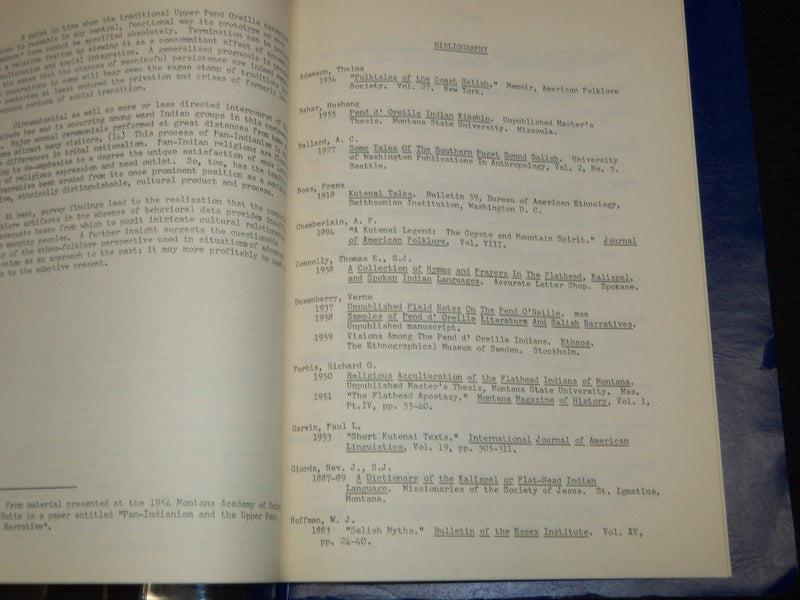 1963 ANTHROPOLOGY AND SOCIOLOGY PAPERS BY LESLIE DAVIS - J 7380