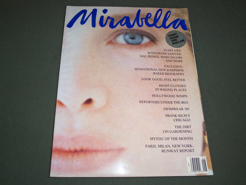 1989 JUNE MIRABELLA MAGAZINE - INAUGURAL ISSUE - SP 5423