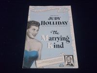 1952 THE MARRYING KIND MOVIE PRESS BOOK - JUDY HOLLIDAY - ALDO RAY - P 111
