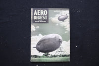 1945 JULY 1 AERO DIGEST MAGAZINE - U.S. NAVY GOODYEAR MODEL K COVER - E 10759