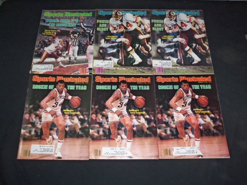 1983 SPORTS ILLUSTRATED MAGAZINE - LOT OF 48 - O 3067
