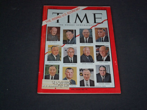 1963 MAY 31 TIME MAGAZINE - 12 TOP U.S. EXECUTIVES - T 1931