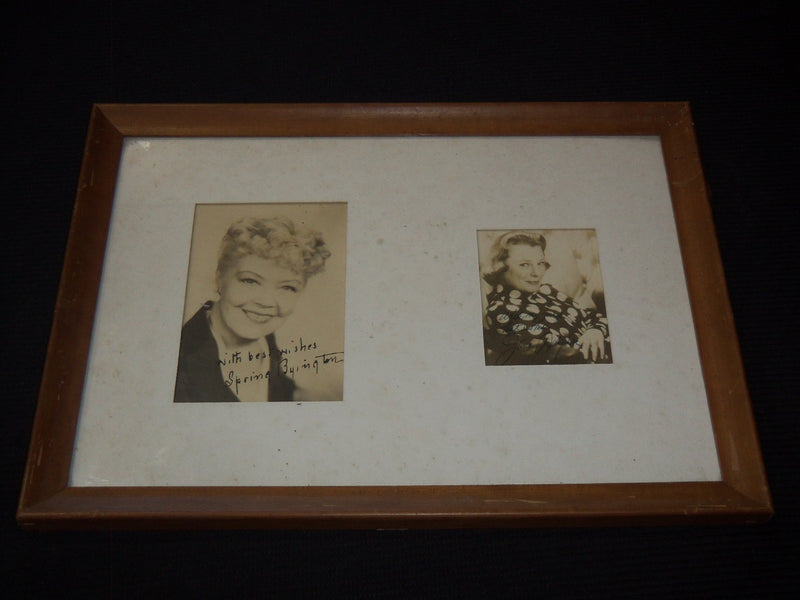 SPRING BYINGTON & JUNE ALLYSON FRAMED PHOTO - 13x18 - #12A