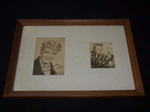 SPRING BYINGTON & JUNE ALLYSON FRAMED PHOTO - 13x18 - #12A