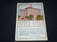 1930'S UTAH THE TOURISTS' GUIDE BOOK - SOFTCOVER - J 8197