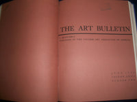 1950 & 1951 ART BULLETIN QUARTERLY BOUND VOLUME NO. 32 & 33 LOT OF 2 - KD 565