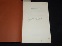 1980 INVITATION TO COMMONE BOOK SIGNED BY ROBERT ANDERSON - KD 7724