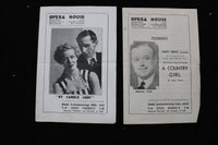 1940'S OPERA HOUSE PROGRAMME - LOT OF 8 - CHELTENHAM - K 2812